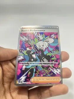 Roxie's Performance 121/086 Special Illustration Rare Chaos Rising Pokemon NM - Image 1