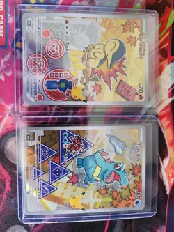 Pokemon TCG 1st Partner Series 2 Cyndaquil 043 Totodile 047 Lot 2 EN - Image 1