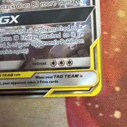 Pokemon Garchomp & Giratina GX SM193 Black Star Promo Full Art NM - Image 2