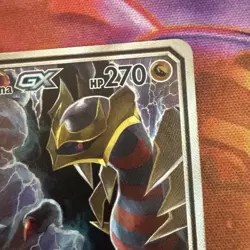 Pokemon Garchomp & Giratina GX SM193 Black Star Promo Full Art NM - Image 3