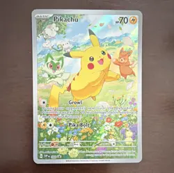 Pokemon Pikachu 088 SVP Scarlet & Violet Promo Holo English 70 HP Basic - Image 1