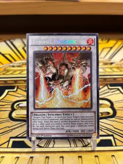 Yugioh Dreikopfiger Drache LC5D-EN237 Secret Rare - Image 1