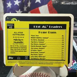 Topps 2025 Series 2 Mickey Mantle 1990 Chrome Silver Pack All-Stars #90ASC-43 - Image 2