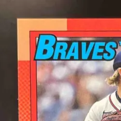 2025 Topps Hurston Waldrep 1990 Baseball Auto Series 1 #90A-HW RC Atlanta Braves - Image 3