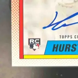2025 Topps Hurston Waldrep 1990 Baseball Auto Series 1 #90A-HW RC Atlanta Braves - Image 4