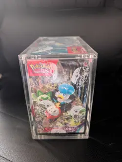Pokemon TCG Scarlet & Violet Base Set Booster Box Sealed with Acrylic Case - Image 2