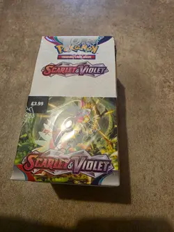 Pokemon TCG Scarlet & Violet Base Set Half Booster Box New Sealed - Image 1