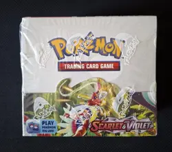 Pokemon Scarlet and Violet Base Set Booster Box 36 Pack, New/Sealed - ENGLISH 820650863240 - Image 1