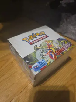 Pokemon TCG Scarlet and Violet Base Set Booster Box Sealed - Image 1