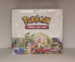 Scarlet & Violet Base Set Booster Box + Protector [Brand New Sealed] Pokemon TCG - Image 1