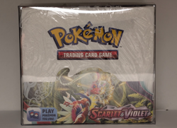 Scarlet & Violet Base Set Booster Box + Protector [Brand New Sealed] Pokemon TCG - Image 2