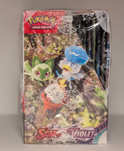 Scarlet & Violet Base Set Booster Box + Protector [Brand New Sealed] Pokemon TCG - Image 5