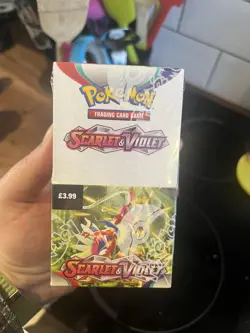 Scarlet & Violet Base Set Half Booster Box - Pokemon TCG - New/Sealed - Image 1