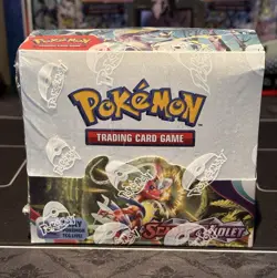 Pokemon TCG Scarlet & Violet Base Set Booster Box - Sealed - Image 1