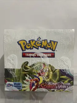 Pokemon Scarlet And Violet Base Set Booster Box Sealed English TCG Cards Express - Image 1