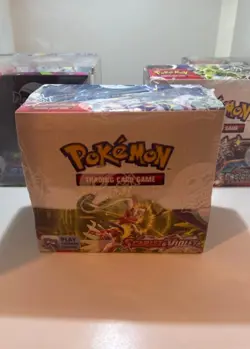 Pokemon TCG Scarlet & Violet Base Set Booster Box Sealed Small Tear 820650863240 - Image 1