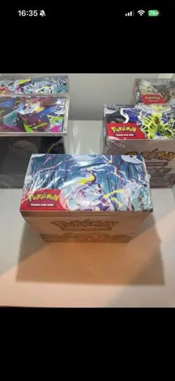 Pokemon TCG Scarlet & Violet Base Set Booster Box Sealed Small Tear 820650863240 - Image 2