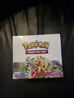 Pokemon TCG: Scarlet and Violet Base Set Booster Box 36 Packs - Factory Sealed - Image 1