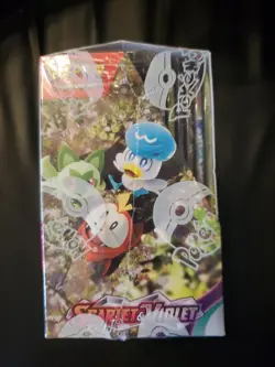 Pokemon TCG: Scarlet and Violet Base Set Booster Box 36 Packs - Factory Sealed - Image 3