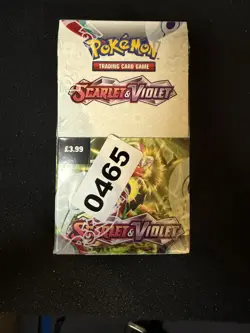 Pokemon TCG Scarlet and Violet Base Set Half Booster Box, 18 Boosters, Sealed - Image 2