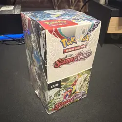 Pokemon TCG Scarlet & Violet Base Set - 18 Booster Packs Half Box New & Sealed - Image 1