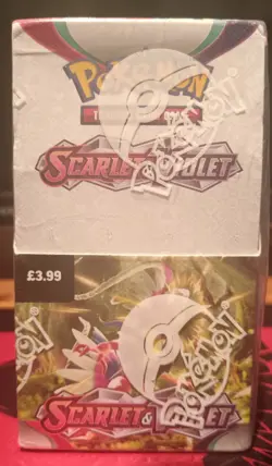 *BRAND NEW AND SEALED* Pokemon - Scarlet & Violet Base Set - Half Booster Box 18 - Image 1