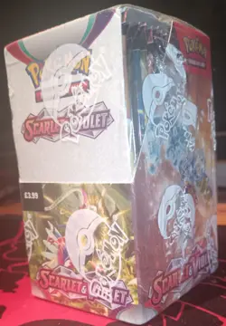 *BRAND NEW AND SEALED* Pokemon - Scarlet & Violet Base Set - Half Booster Box 18 - Image 2