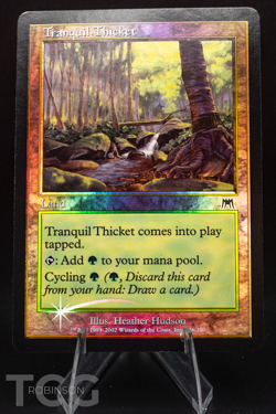 Tranquil Thicket - 2002 Magic the Gathering - Onslaught Foil - Image 1