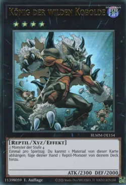 yugioh 1x Konig der wilden Kobolde BLMM-DE154 ULTRA 1AUFLAGE DEUTSCH - Image 1