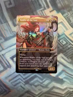 MTG Foil Borderless Kaalia of the Vast (0343) NM Unplayed Modern Horizons 3 - Image 1