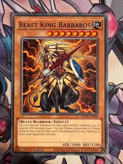 YuGiOh Cards Egyptian God Deck: Slifer the Sky Dragon Secret + Rare + Common - Image 4