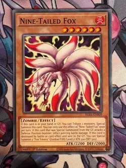 YuGiOh Cards Egyptian God Deck: Slifer the Sky Dragon Secret + Rare + Common - Image 5