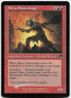 Skoa, Embermage (Retro Frame) 420 Modern Horizons 3 Magic: The Gathering Foil NM - Image 1