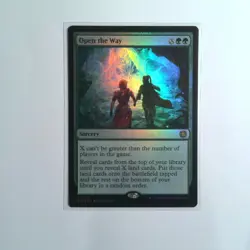 Open the Way Foil NM MAT MTG March of the Machine Aftermath - Image 1