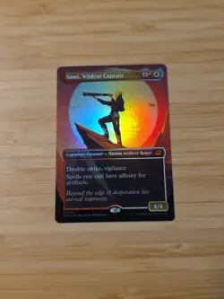Sami Wildcat Captain (Borderless) Foil Edge Of Eternities NM - Image 1