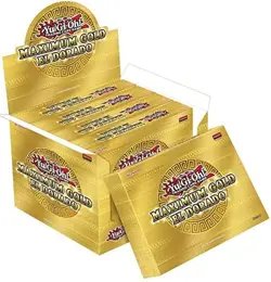 Yugioh Maximum Gold Eldorado Booster Shield Display Box 5 Mini Boxes (20 Booster - Image 2