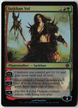 Sarkhan Vol (191) - Foil - Shards of Alara (ALA) - LP - Image 1