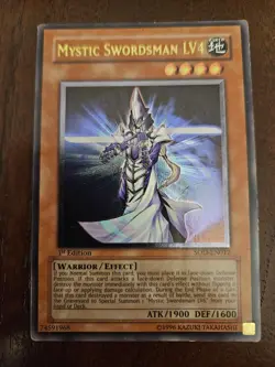 Mystic Swordsman Lv 4 1st Ed. yugioh SOD-EN012 Ultimate yu-gi-oh card SODEN012 - Image 1