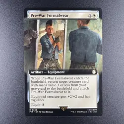 Pre-War Formalwear MTG: Fallout - Extended Art -non-foil - NM - Image 1