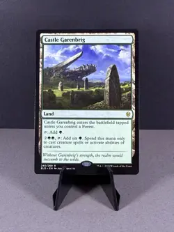 MTG Castle Garenbrig, Throne of Eldraine, 240/269, Near Mint, Unplayed - Image 1