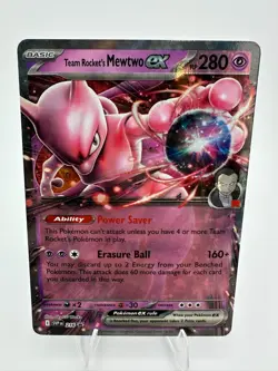 Team Rocket's Mewtwo ex Promo SV: Scarlet & Violet Promo Cards 216 NM - Image 1