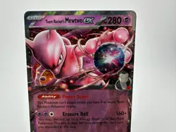 Team Rocket's Mewtwo ex Promo SV: Scarlet & Violet Promo Cards 216 NM - Image 2