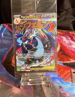 Mega Charizard X EX 023/MEP Holo EX Pokemon TCG Card 360 HP English Sealed Promo - Image 1