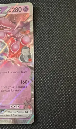 Pokemon Card TCG - Team Rocket's Mewtwo EX SVP 205 - Black Star Promo - NM ⭐ - Image 5
