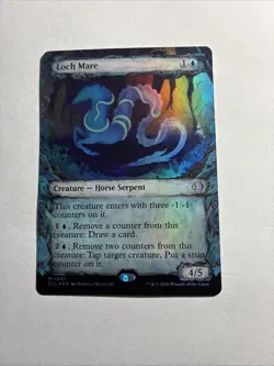 Loch Mare (Showcase) - Lorwyn Eclipsed Foil MTG Plus Bonus Card!!! - Image 1