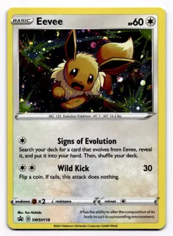 Eevee - SWSH: Sword & Shield Promo Cards - Pokemon NM SWSH118 - Image 1