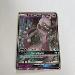 Mewtwo GX 31/68 Holo GX Rare Hidden Fates Pokemon MP - Image 2