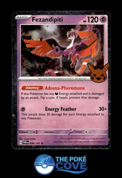 Fezandipiti (Cosmos Holo) 096/167 | Trick or Trade BOOster 2024 | Holo | NM - Image 1