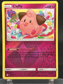 Cleffa 131/214 Sm-Unbroken Bonds Reverse Holo LP/NM - Image 1