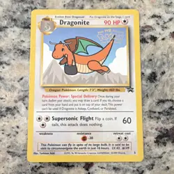 Dragonite 05/53 Wotc Promo Kids WB Presents Movie Promo Regular 90 HP Eng 1999 - Image 1